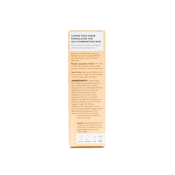 Kaffee Gesichtspeeling Herbal Blend 100ml